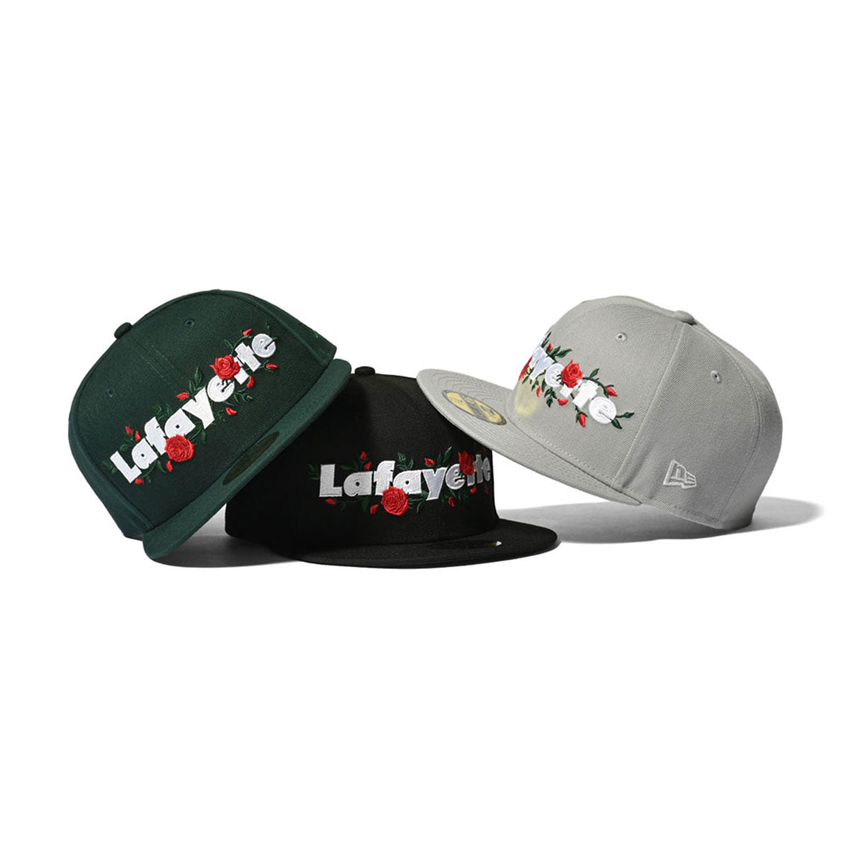LFYT x NEW ERA Lafayette ROSE LOGO 59FIFTY GREEN【LS231409】