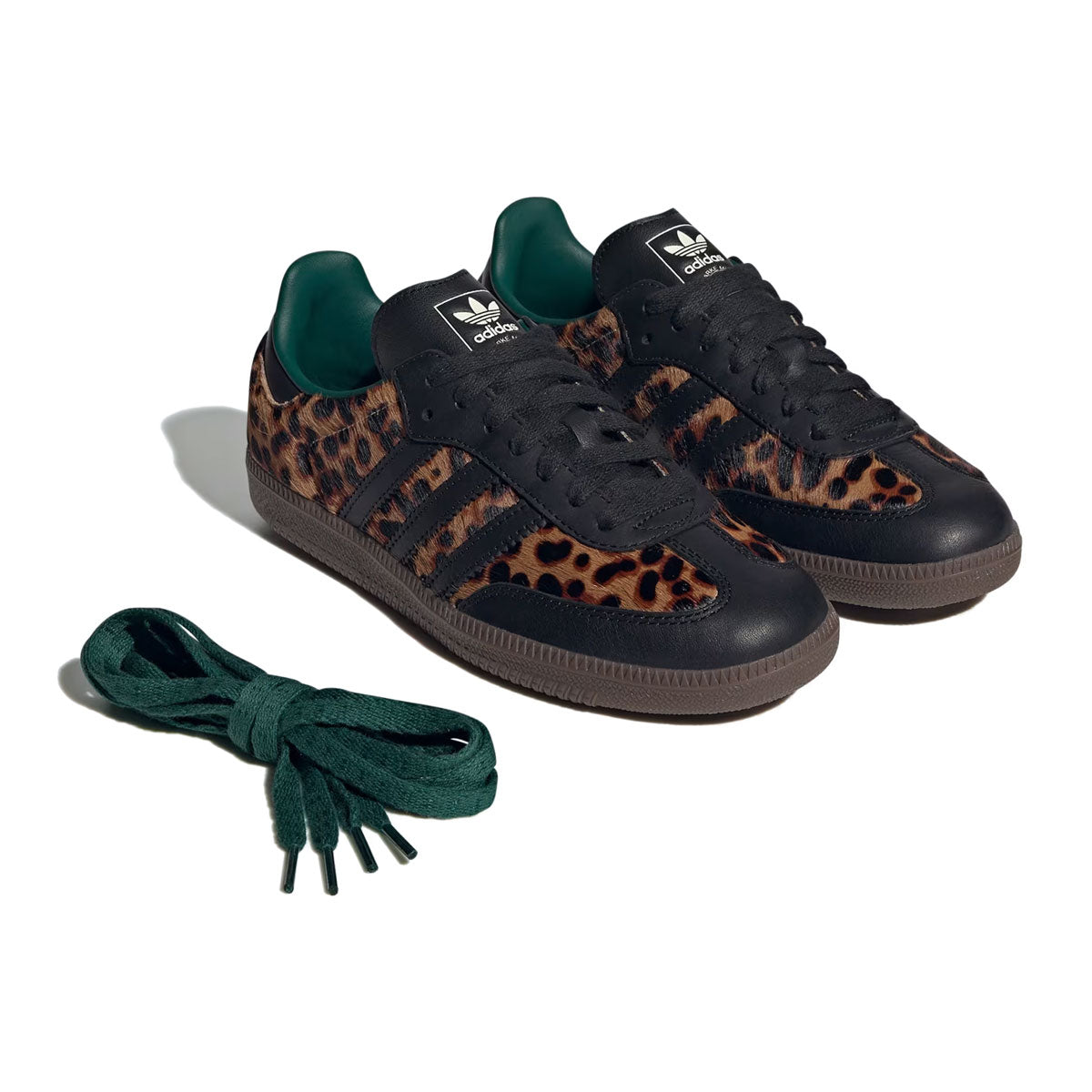 adidas - SAMBA OG WMNS Core Black/Collegiate Green/Cream White 【JI2735】