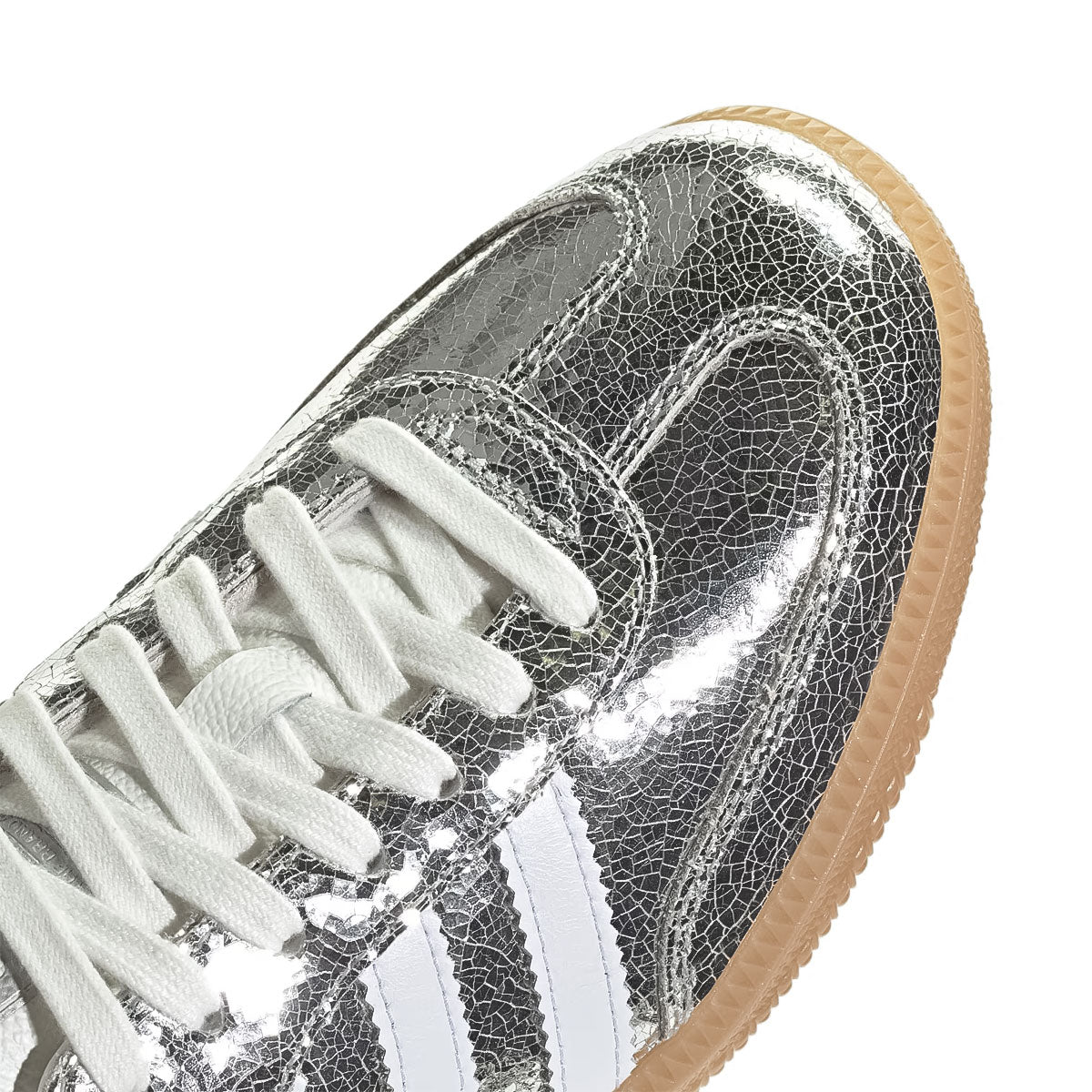 adidas ‐ SAMBA OG WMNS Silver Metallic/Cloud White/Core White【JR0035】