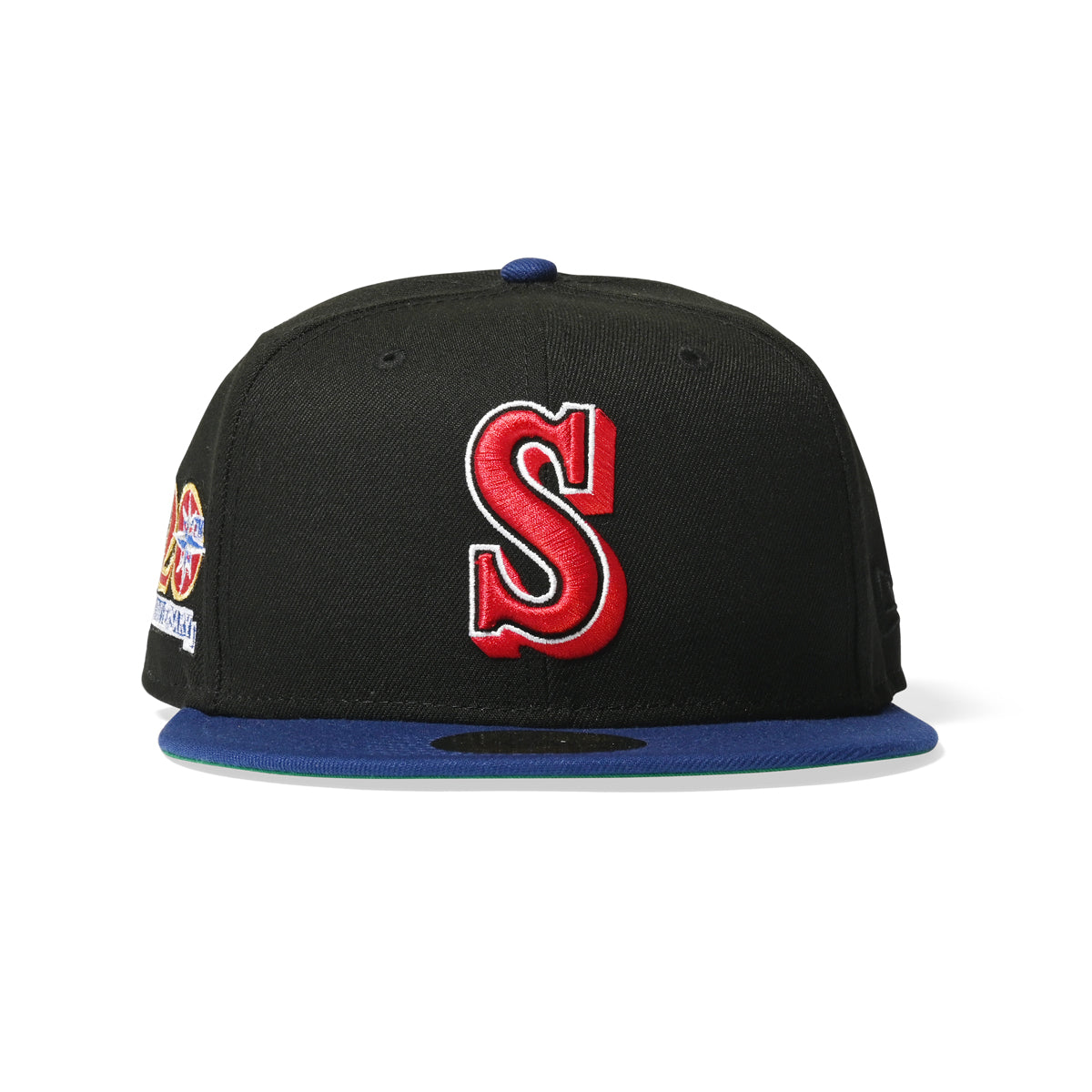 NEW ERA Seattle Mariners - 20th ANNIVERSARY 59FIFTY BLACK/ROYAL 【NE061】