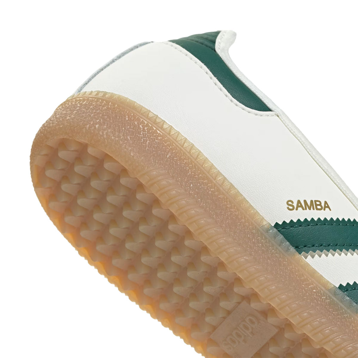 adidas - SAMBA JANE W Off White/Collegiate Green/Gold Metallic【IH6485】