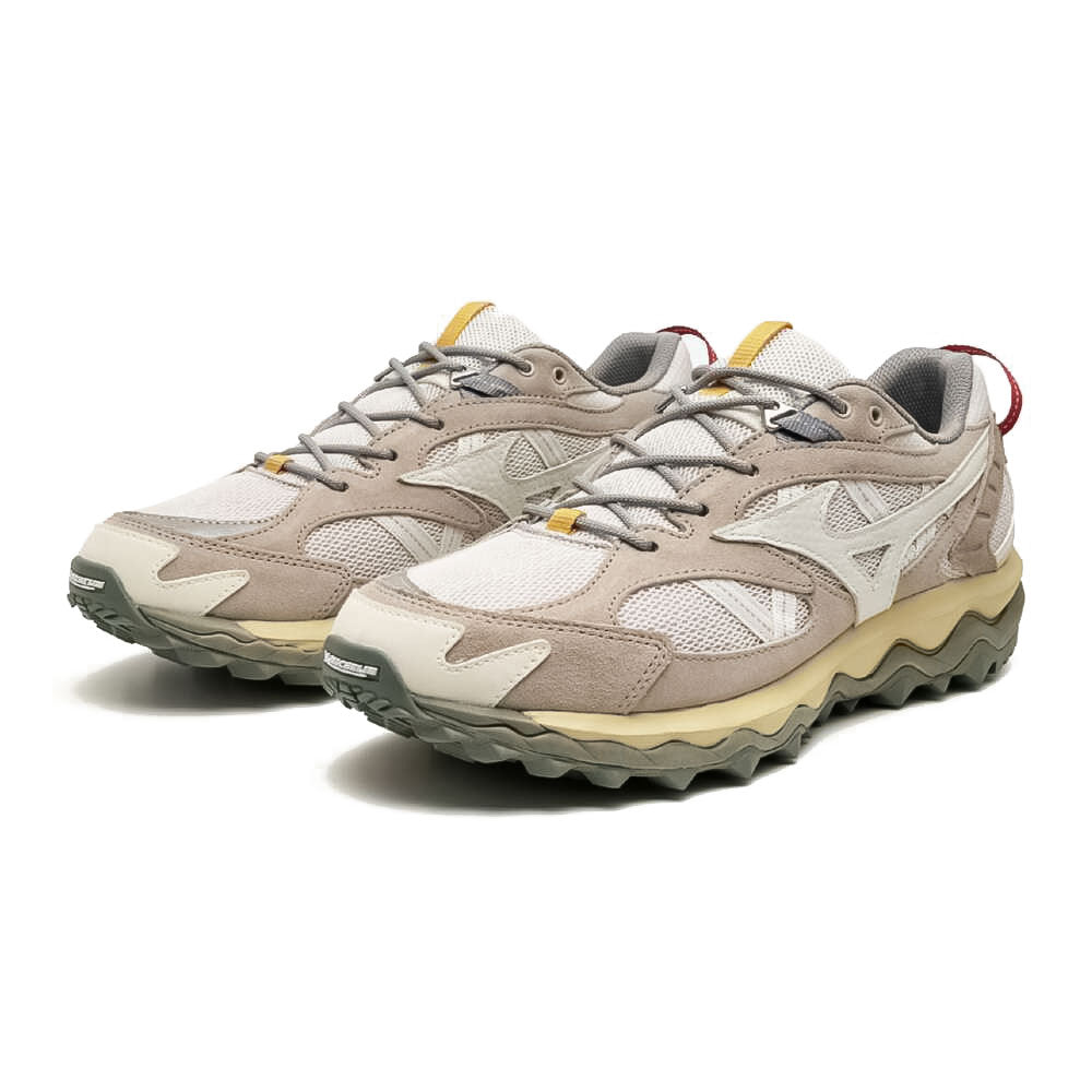 MIZUNO - WAVE MUJIN TL DARK BEIGE/OFF WHITE/ORANGE【D1GA251302 】