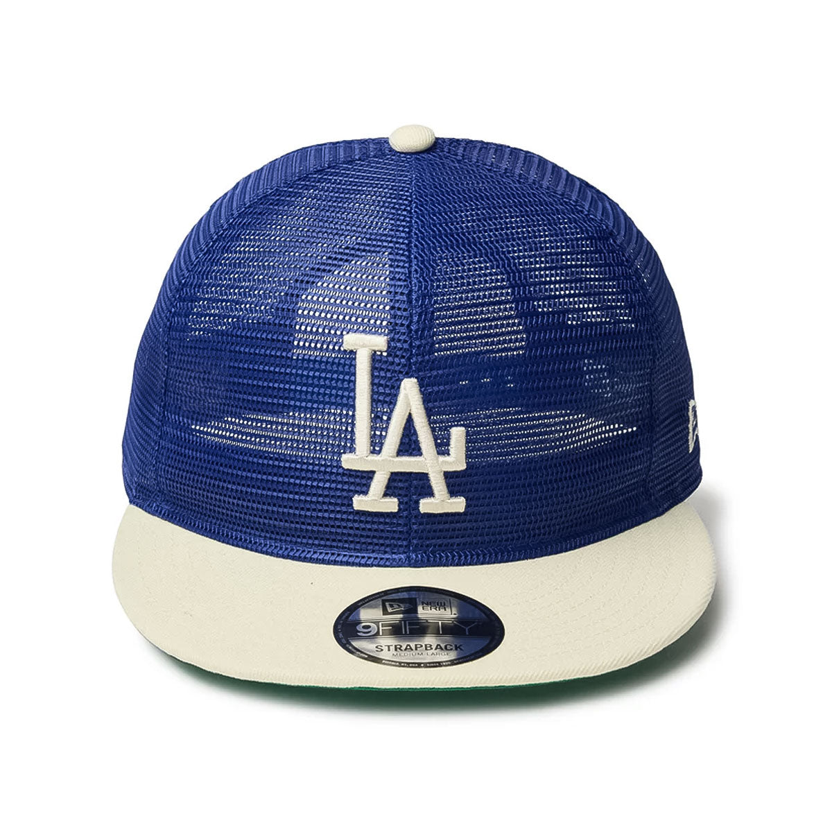 NEW ERA Los Angeles Dodgers - 9FIFTY TRACKERALL MESH DARK ROYAL/CHROME【14388562】