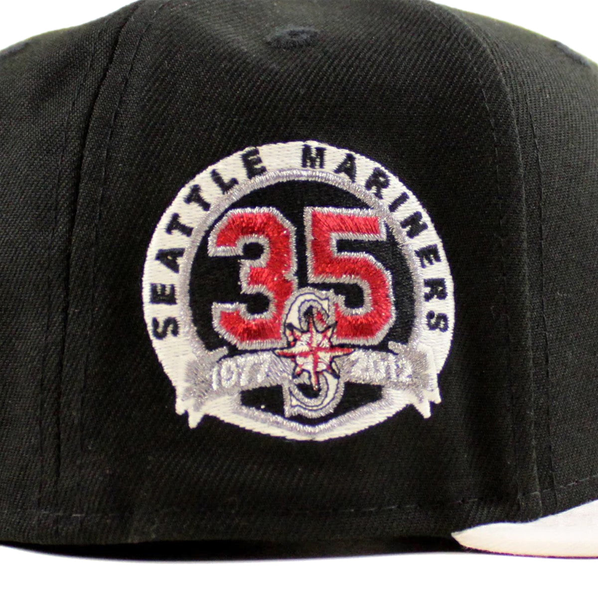 NEW ERA 西雅圖水手隊 - 59FIFTY 35TH ANV 黑/白