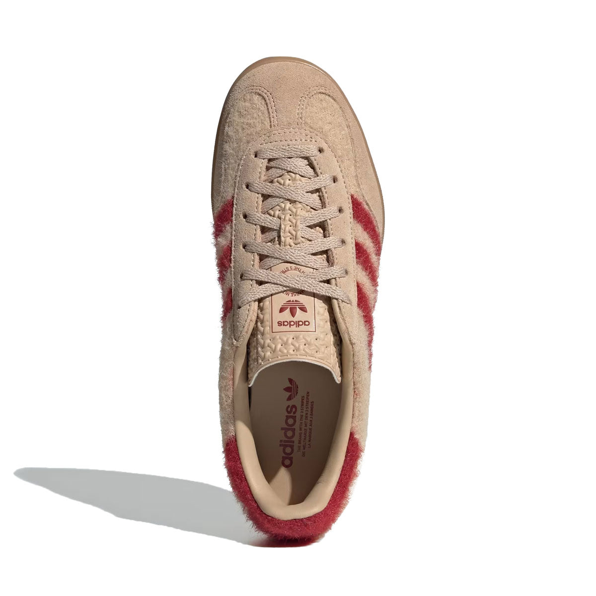 adidas - GAZELLE INDOOR W Magic Beige/Team Victory Red/Gum【JP8341】