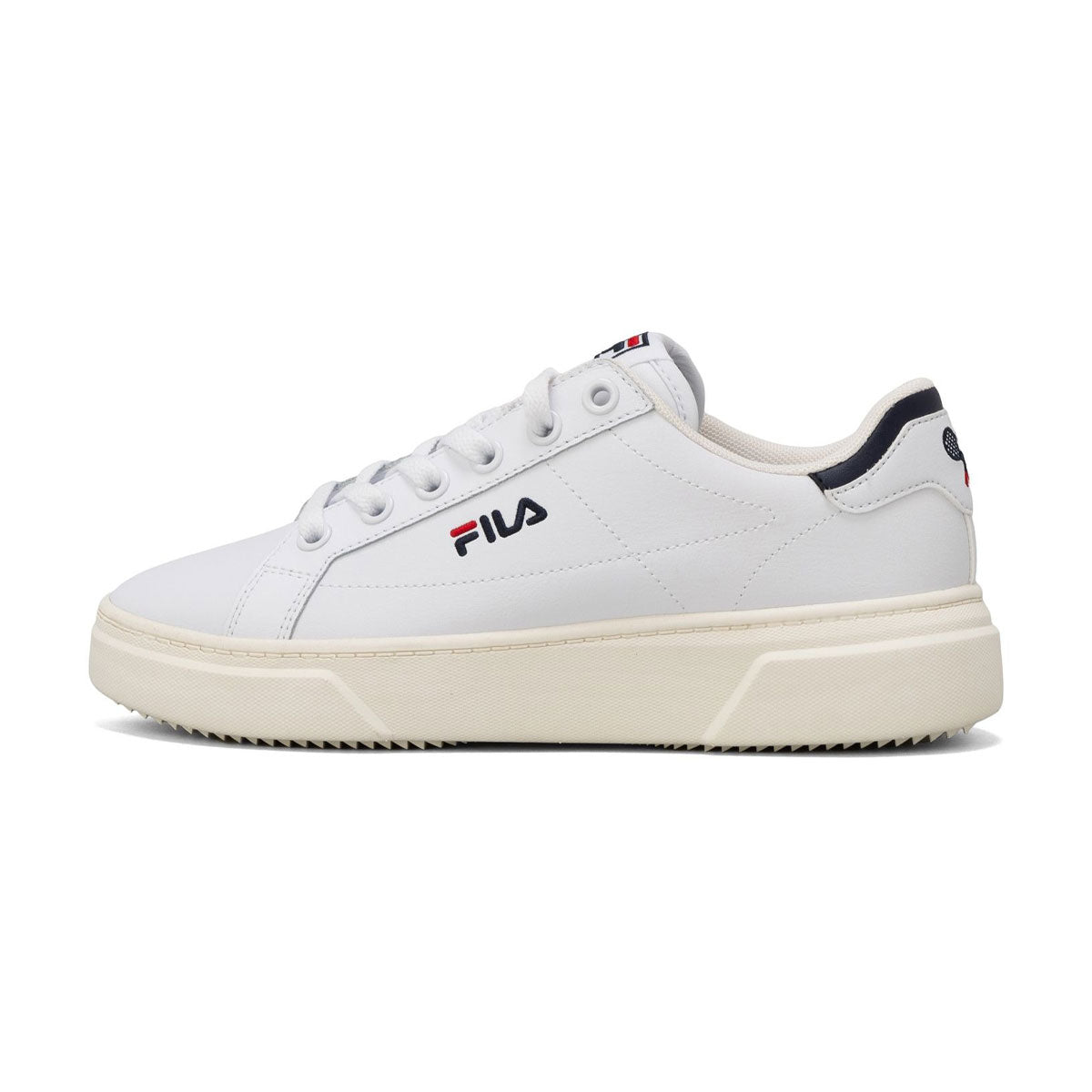 FILA - COURT PLUMPY FEATHERY WHITE/FILA NAVY/FILA RED 【UFW24054-125】
