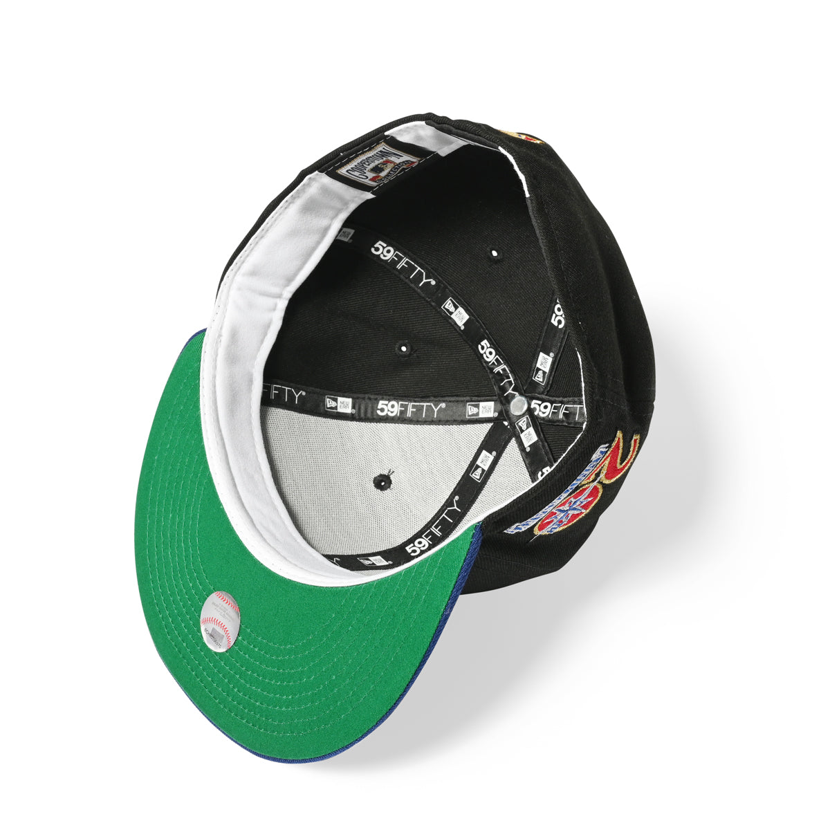 NEW ERA Seattle Mariners - 20th ANNIVERSARY 59FIFTY BLACK/ROYAL 【NE061】
