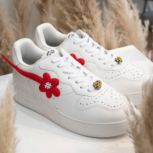 WATER THE PLANT - “FLARE” HK Exclusive GOAT Kicks White Red