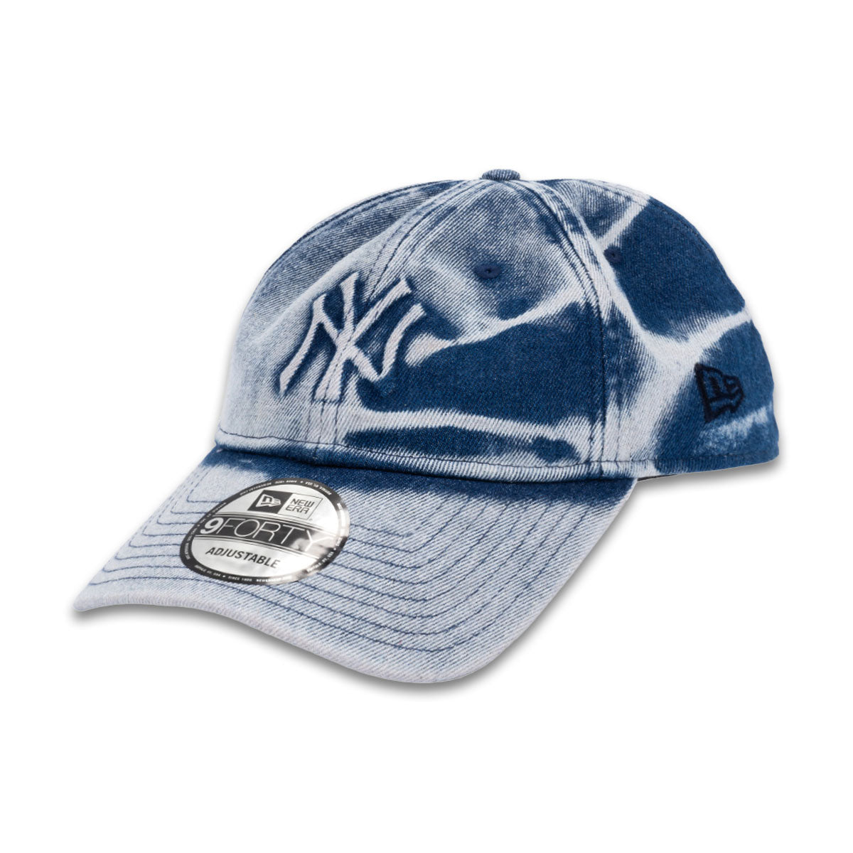 NEW ERA New York Yankees - 9FORTY EMBO Denim Line UNST DARK BLUE【14561851】