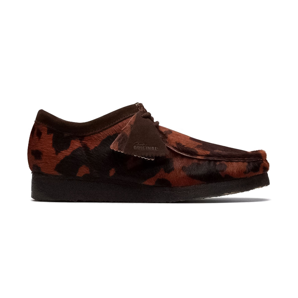 Clarks - Wallabee. Brown Cow Print 【26183072】