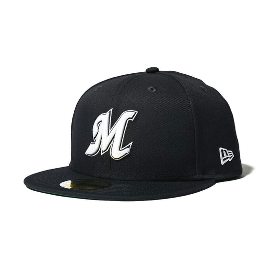 NEW ERA CHIBA LOTTE MARINES - 59FIFTY CO NAVY 【70915056】