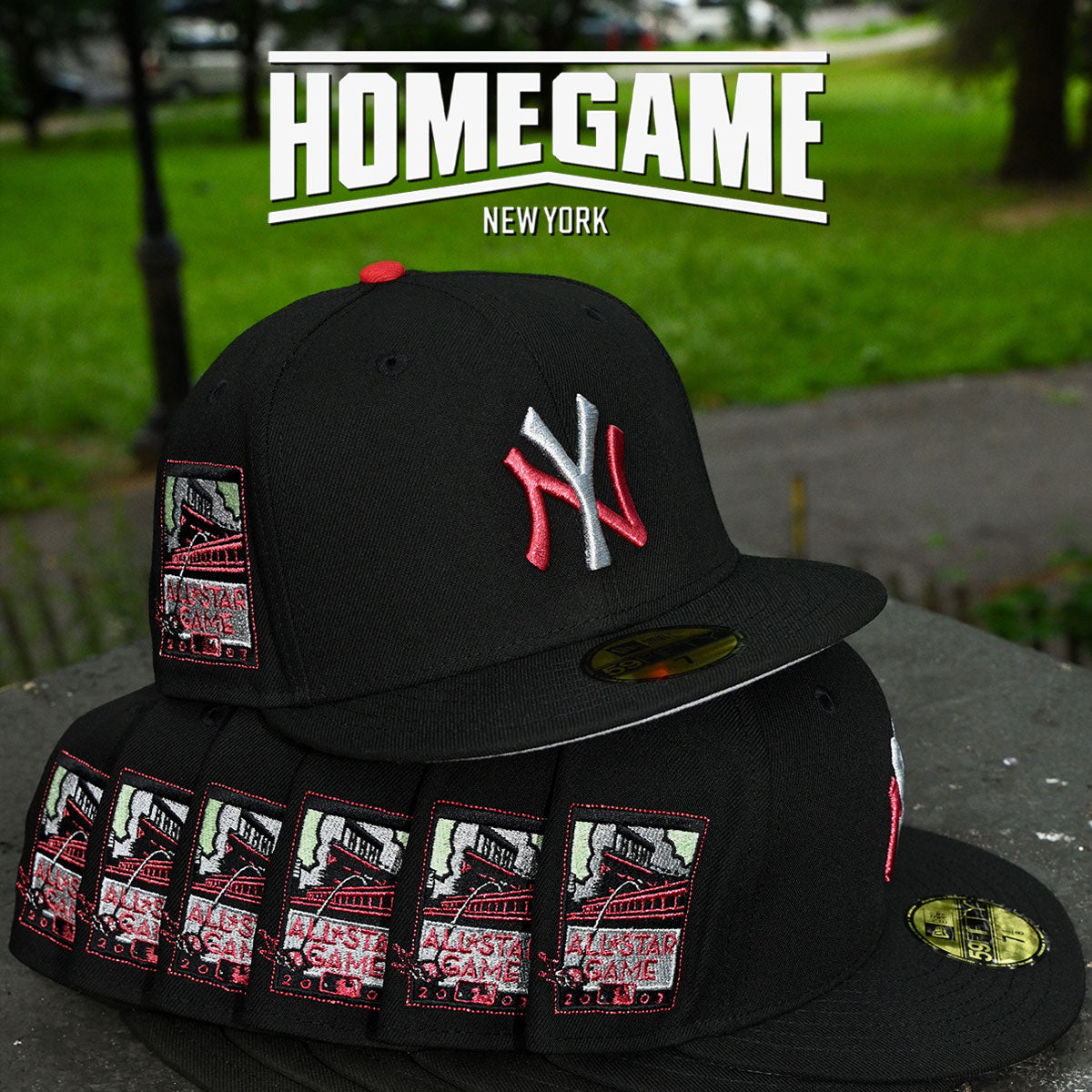 New Era - New York Yankees 2007 All Star Game 59FIFTY Black/Red/Silver