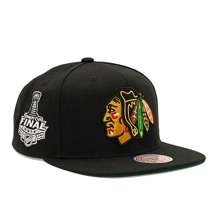 MITCHELL & NESS Chicago Blackhawks - NHL TOP SPOT SNAPBACK【HHSS6743】