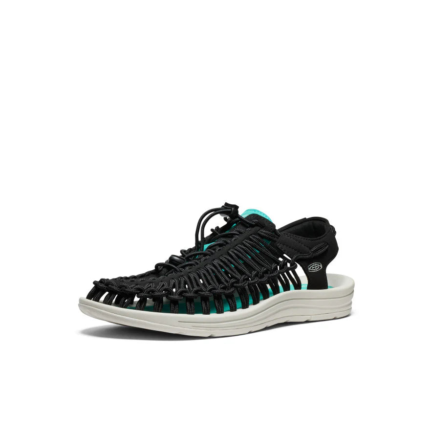 KEEN - MENS UNEEK BLACK/BRIGHT AQUA 1030571