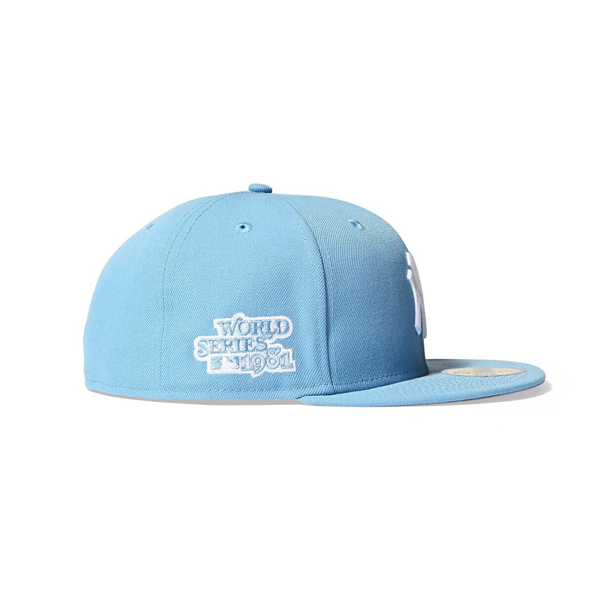NEW ERA - New York Yankees CO 1981 WS 59FIFTY SKY BLUE【70874636】
