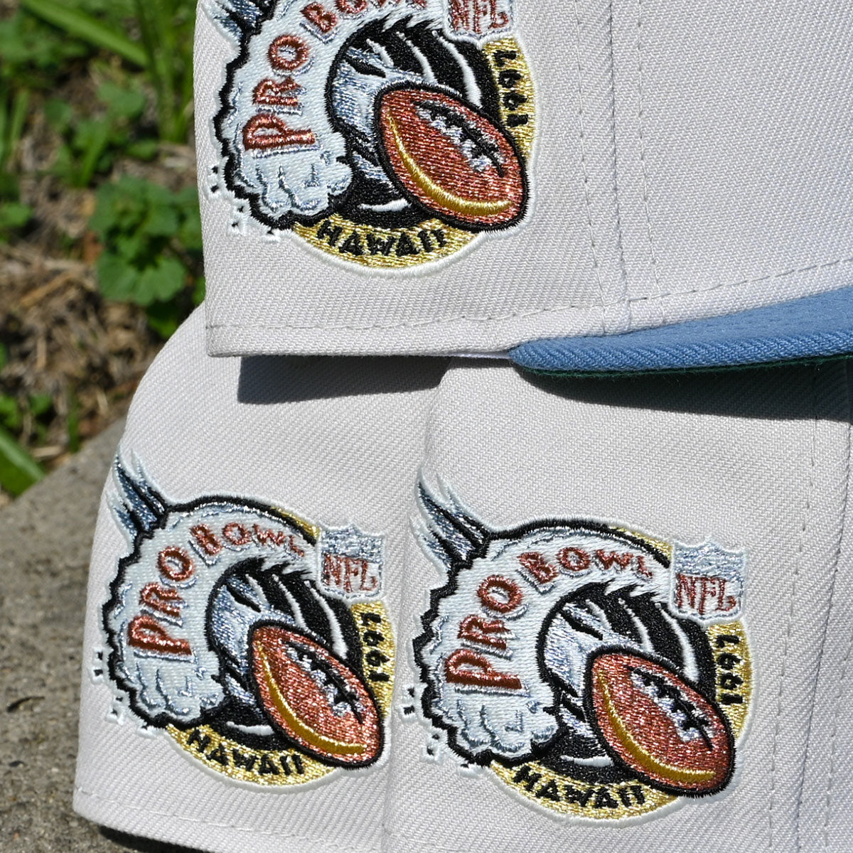 NEW ERA Detroit Lions - 59Fifty Pro Bowl 1997 Stone/Faded Blue