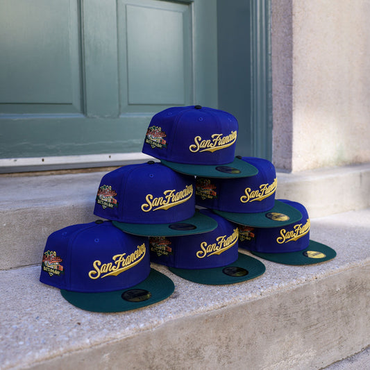 NEW ERA San Francisco Giants - 59Fifty Battle of the Bay Dark Royal/Dark Green