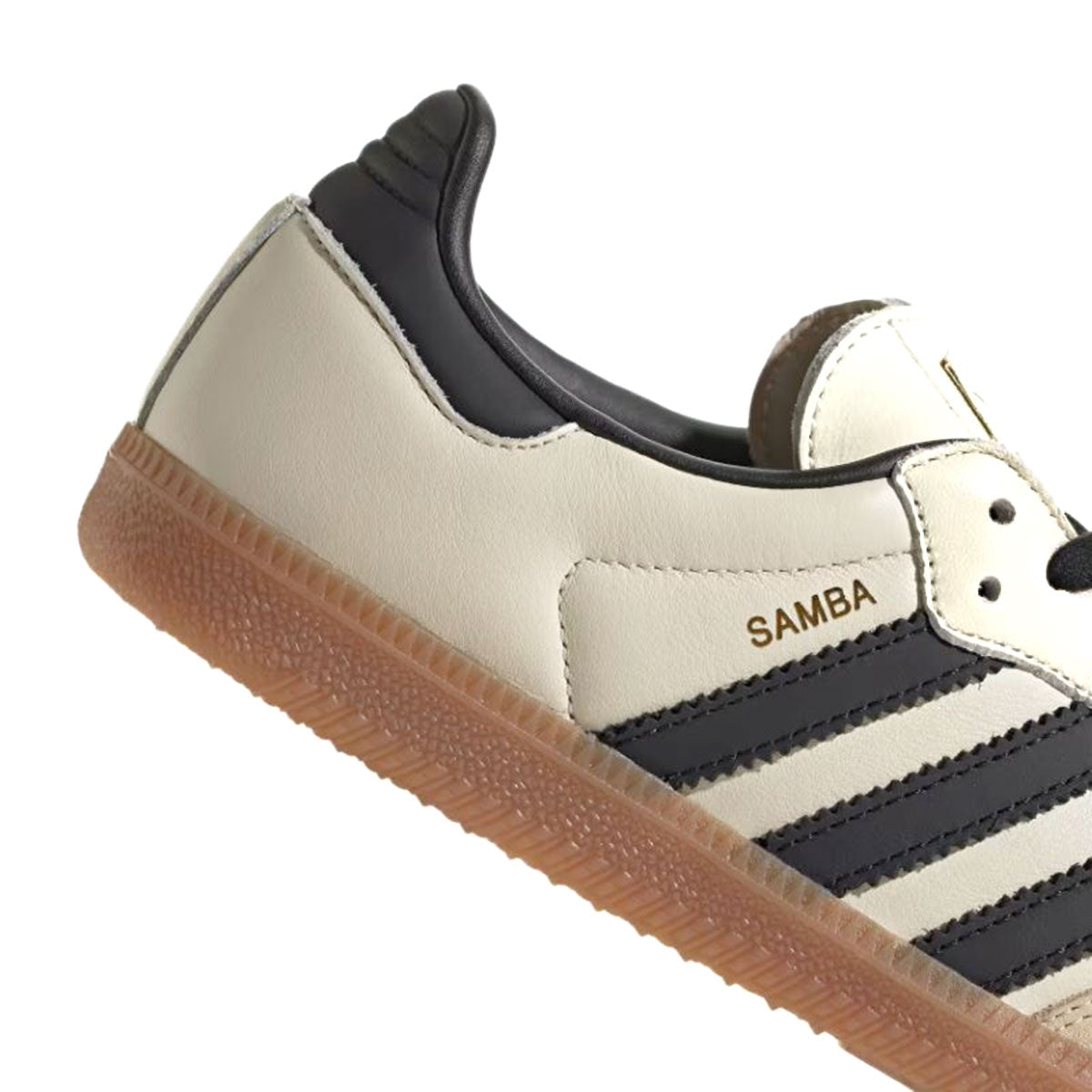 adidas - SAMBA OG WMNS Cream white/core black/sand strata 【ID0478】