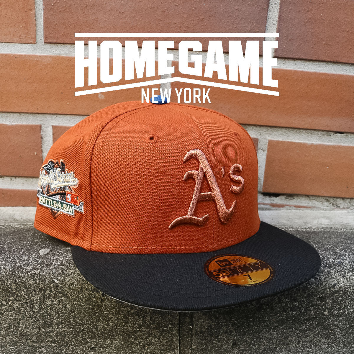 NEW ERA - Oakland Athletics 59Fifty 1889 World Series Orange/Black