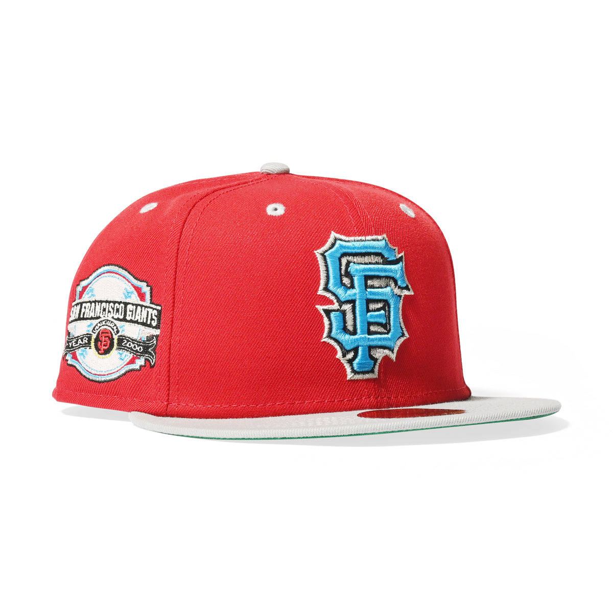 NEW ERA San Francisco Giants - 2000 INAUGURAL 59FIFTY RED/L GRAY 【NE060】