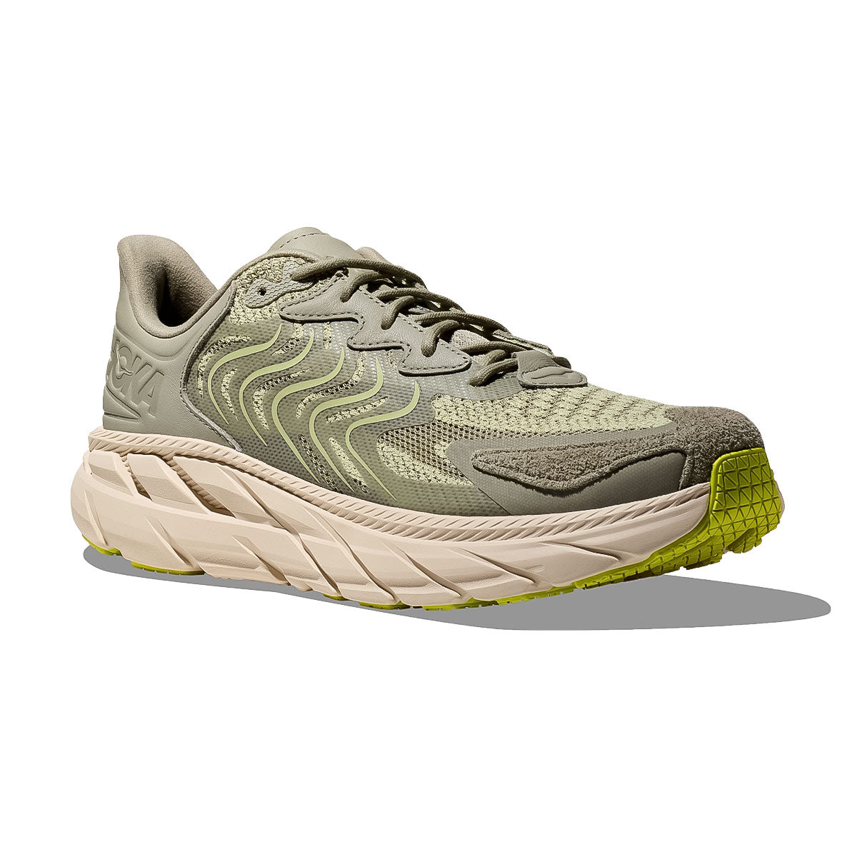 HOKA - MENS CLIFTON LS BARLEY OAT MILK【1141550-BYT】