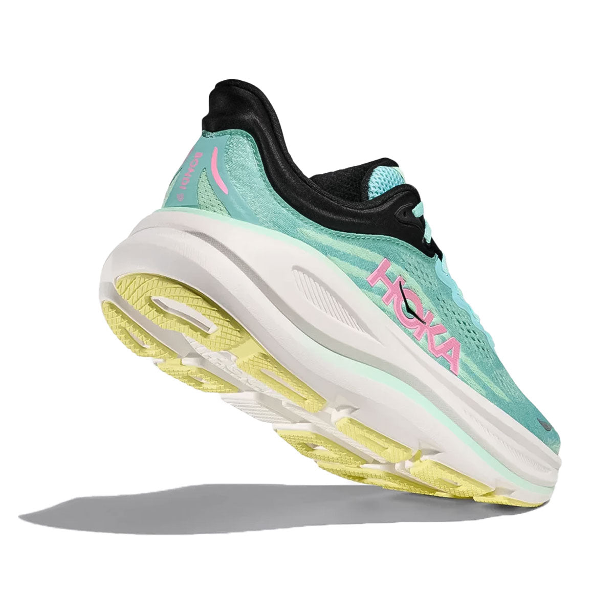 HOKA - BONDI 9 WMNS BLUE SPARK/MINT FLUORITE【1162012-BTF】