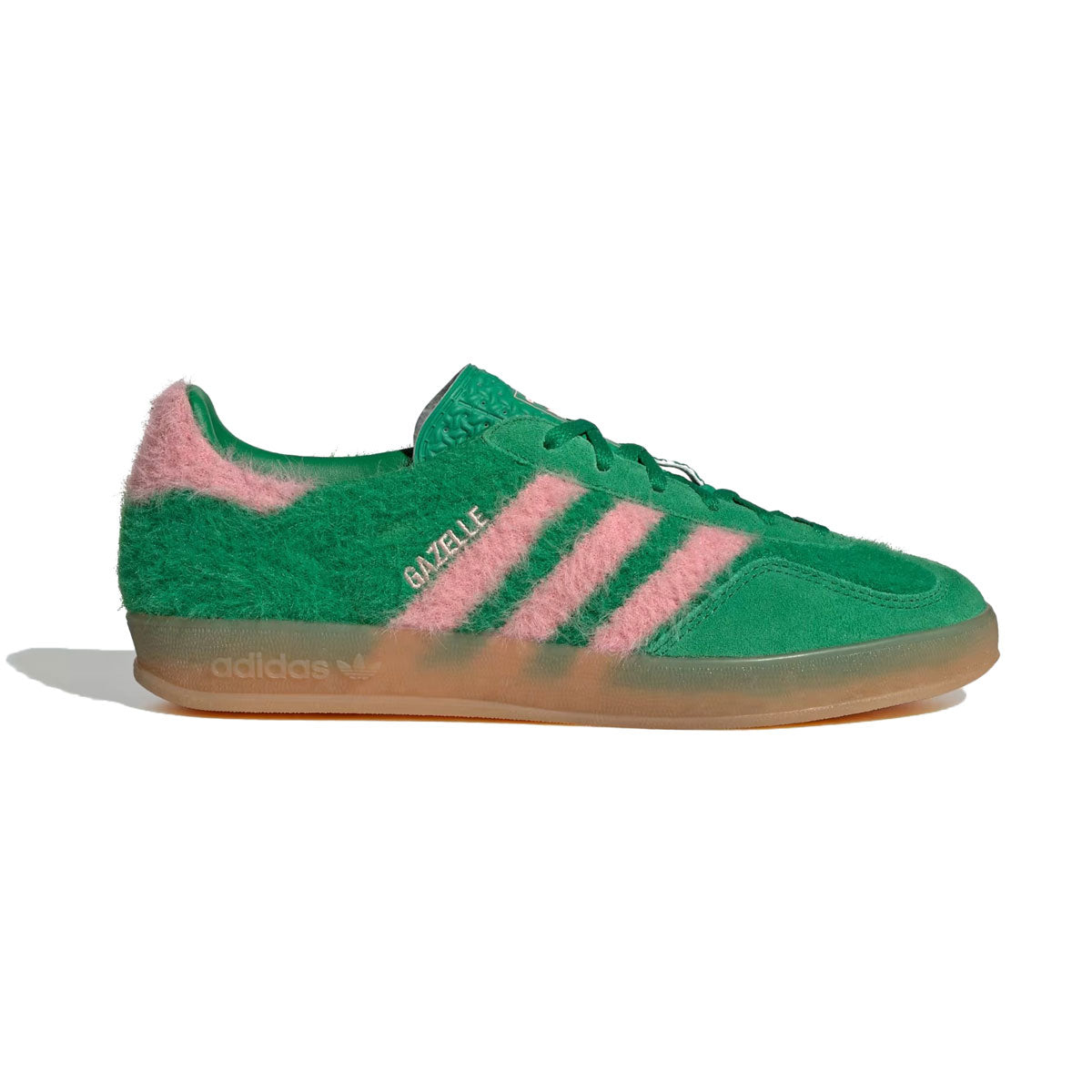 adidas - GAZELLE INDOOR W Green/Glow Pink/Gum【JP8342】