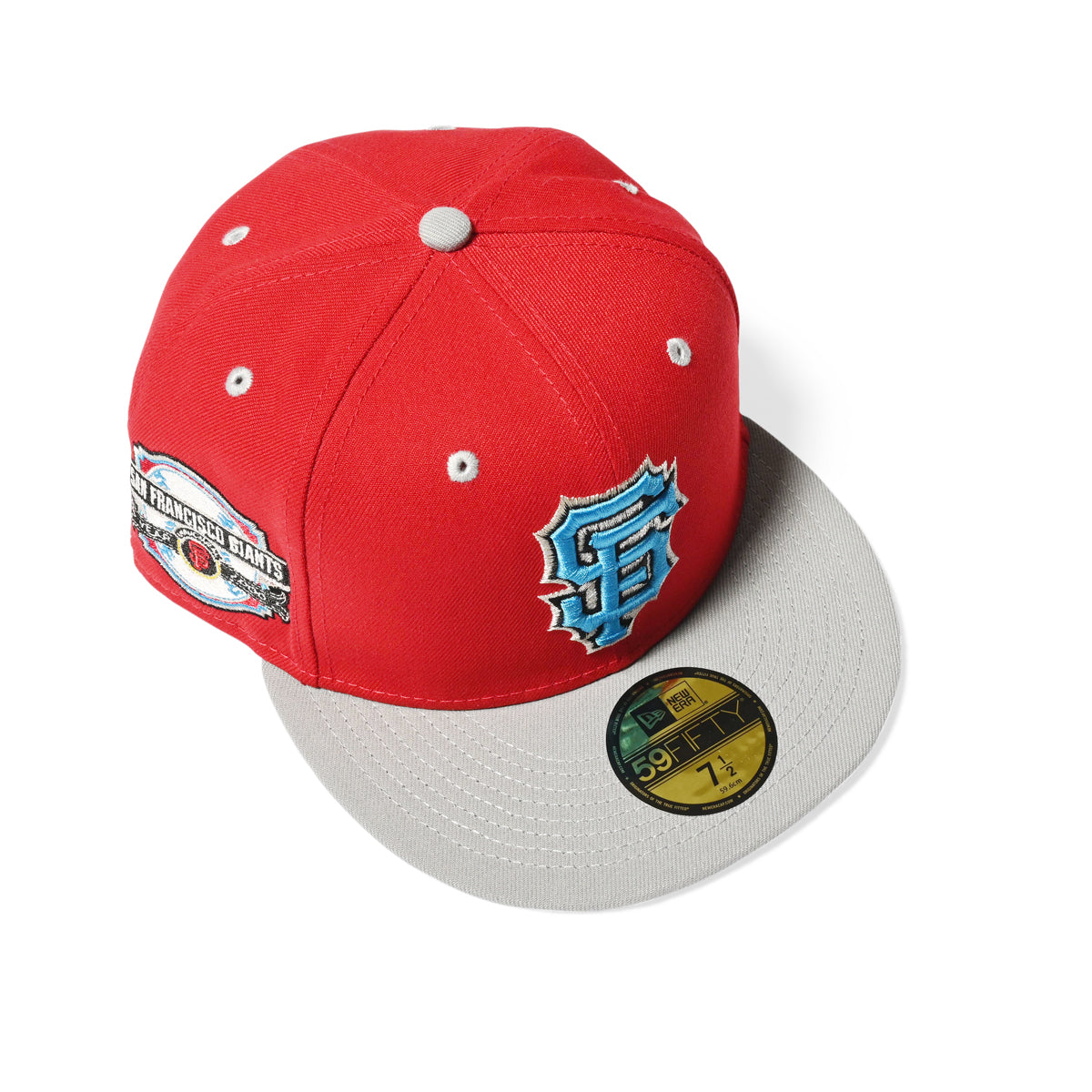 NEW ERA San Francisco Giants - 2000 INAUGURAL 59FIFTY RED/L GRAY 【NE060】