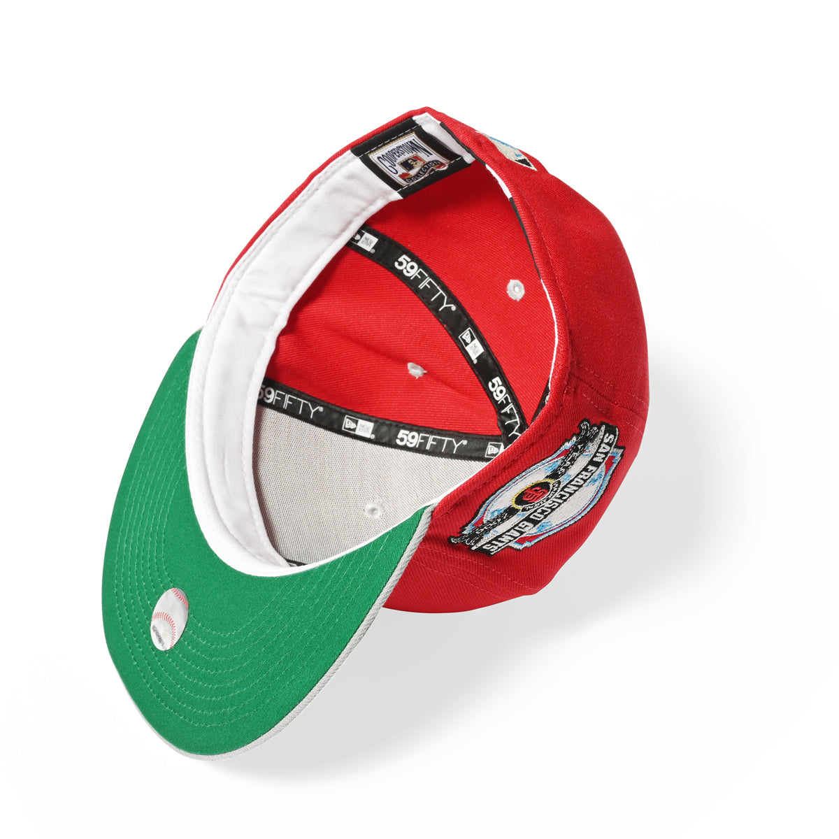 NEW ERA San Francisco Giants - 2000 INAUGURAL 59FIFTY RED/L GRAY 【NE060】