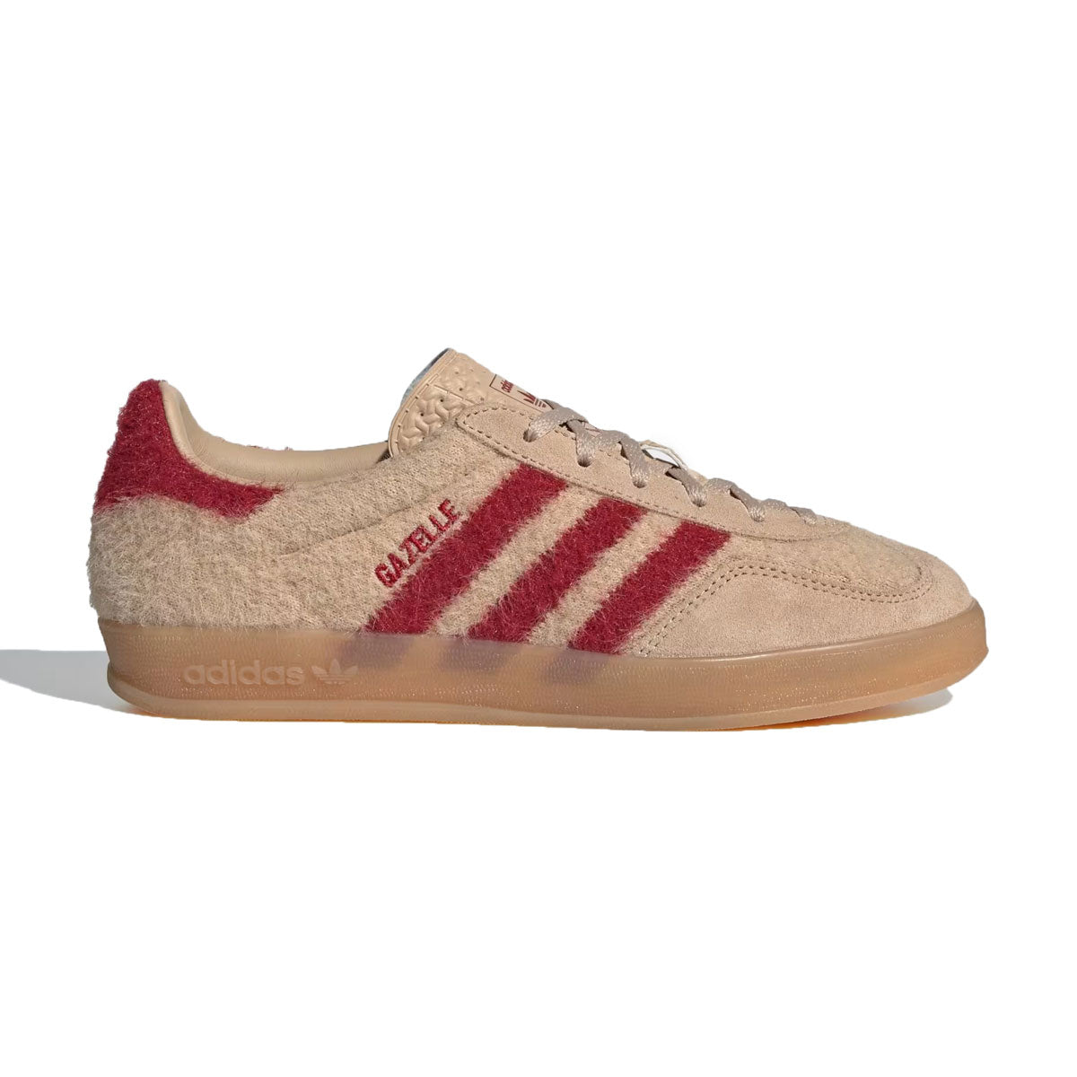 adidas - GAZELLE INDOOR W Magic Beige/Team Victory Red/Gum【JP8341】