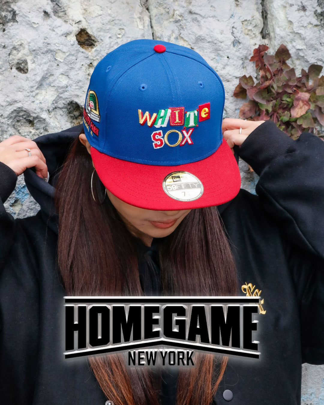 NEW ERA - Chicago White Sox 59Fifty Comiskey Park Song Bird Blue/H Red