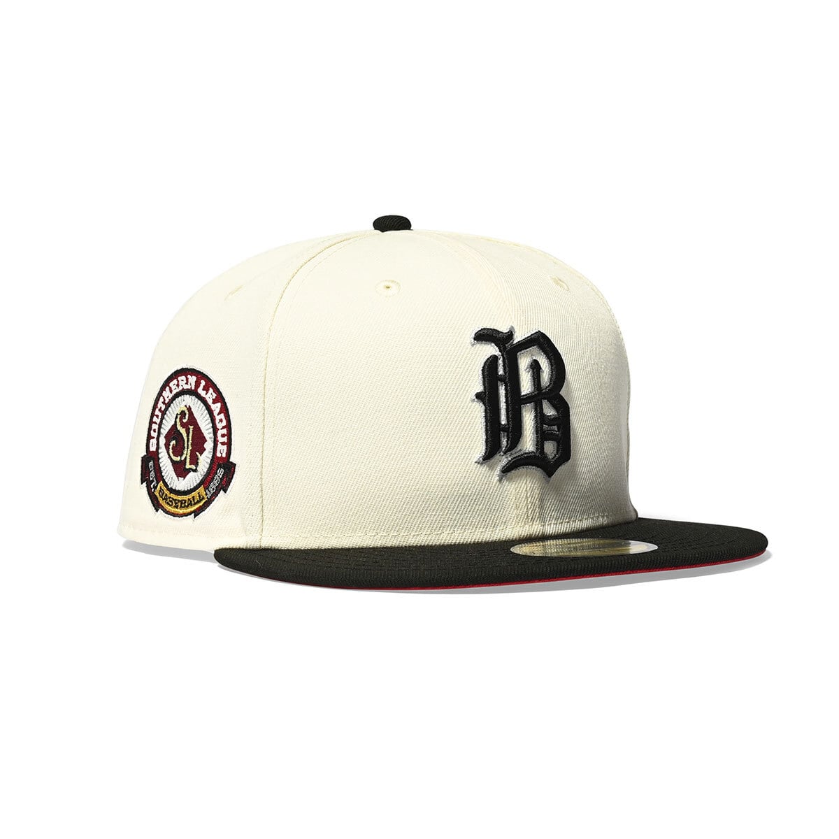 NEW ERA Birmingham Barons - 59FIFTY SOUTHERN LEAGUE CHROME/BLACK/RED【14148792】