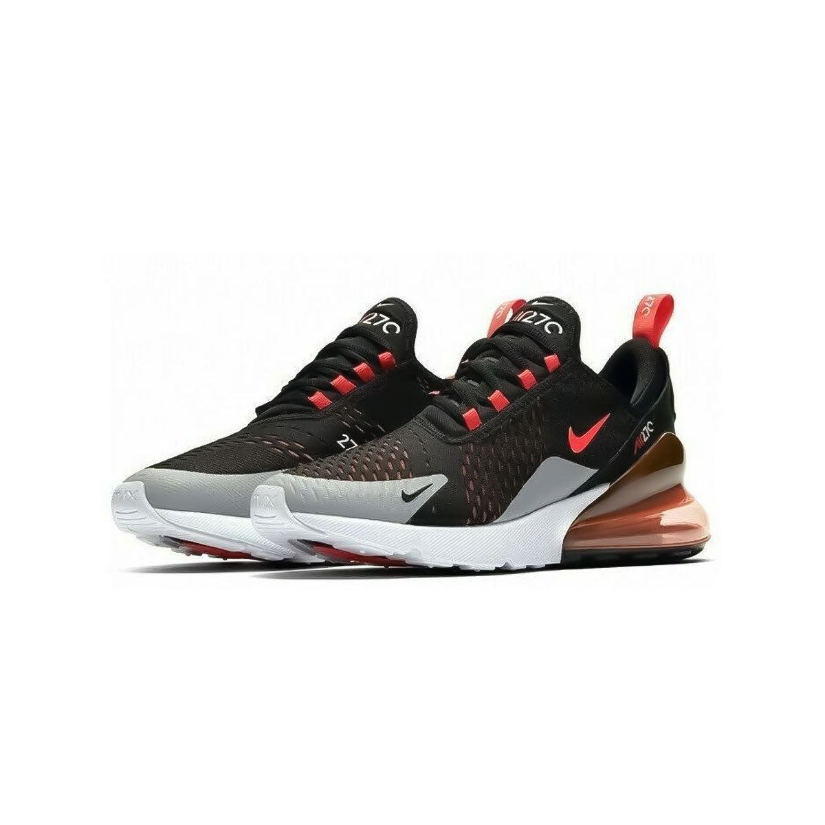 NIKE AIR MAX 270 BLACK BRIGHT CRIMSON 270 AH8050 015