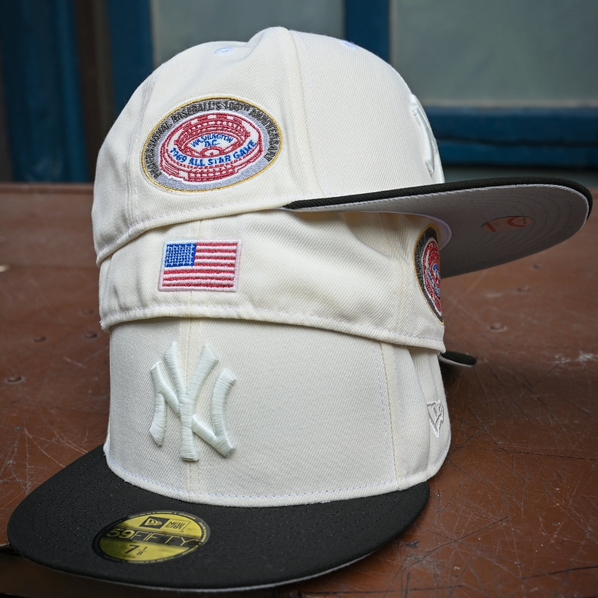 NEW ERA - New York Yankees 1969 All Star Game 59FIFTY Chrome White/Black
