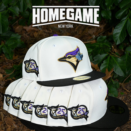 NEW ERA - Toronto Blue Jays 25th Anniv 59FIFTY Chrome White/Black