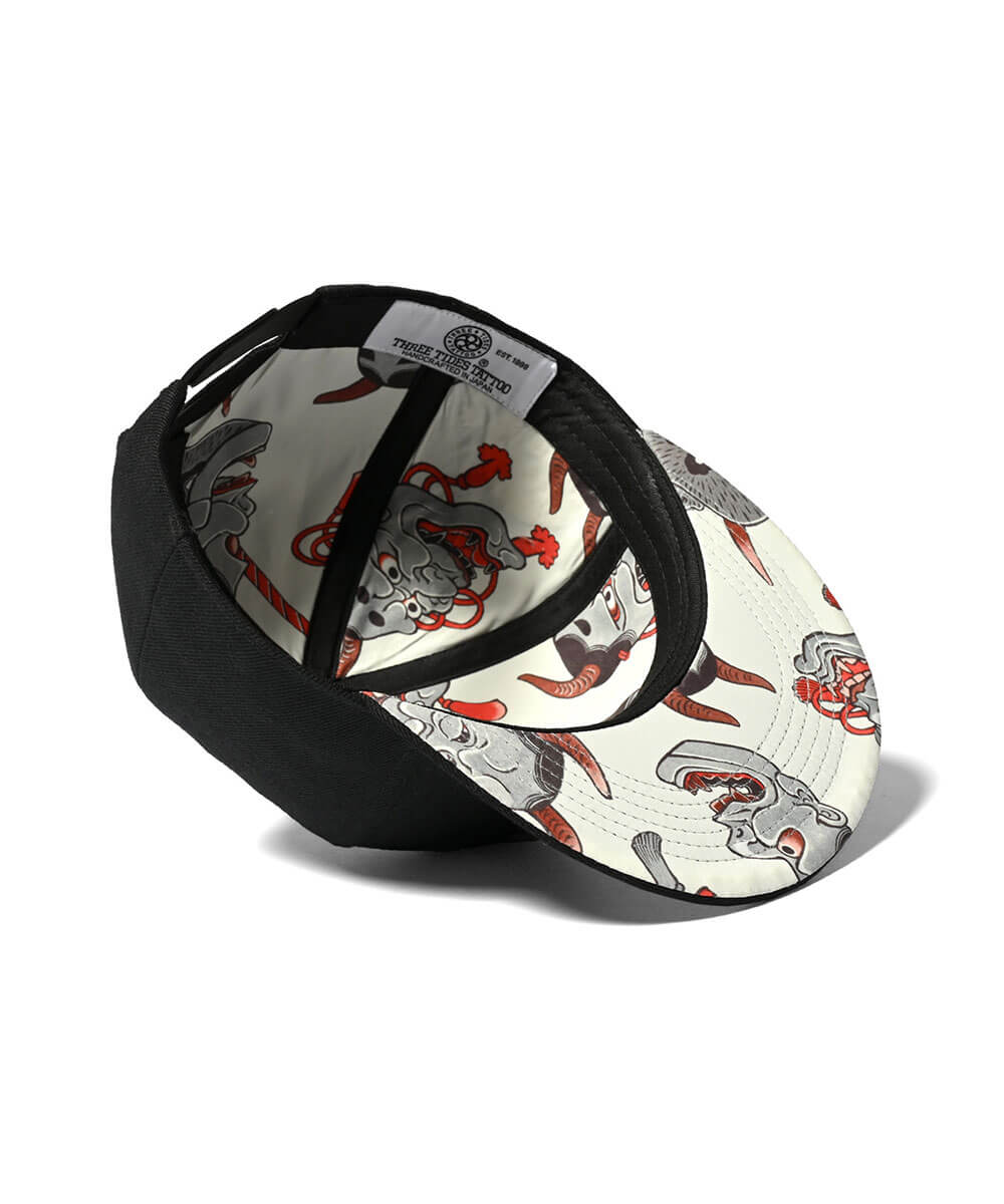 LFYT×THREE TIDES ICHIBAY HANNYA 2 SNAPBACK CAP 【LE231426】