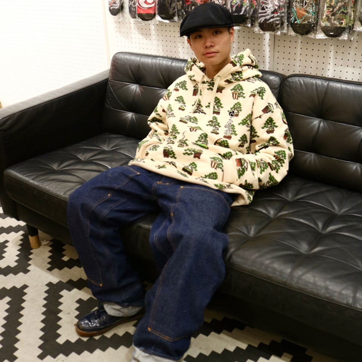LFYT × THREE TIDES TATTOO エルエフワイティー × スリータイズタトゥー YUSUKE HAMAMOTO BONSAI HOODIE プルオーバーパーカー 【LE240502】