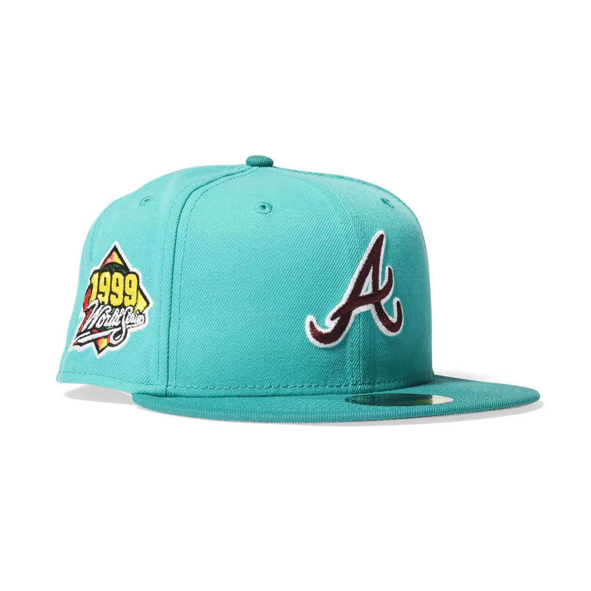 NEW ERA Atlanta Braves -WS 1999 59FIFTY TEAL 【NE053】