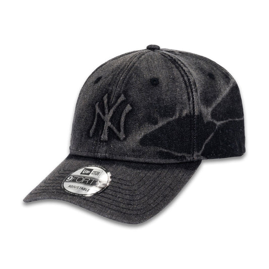 NEW ERA New York Yankees - 9FORTY EMBO Denim Line UNST BLACK 【14561852】