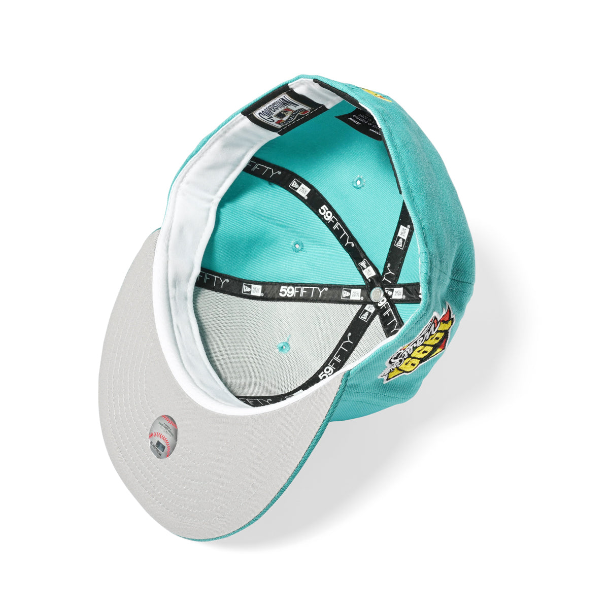 NEW ERA Atlanta Braves -WS 1999 59FIFTY TEAL 【NE053】