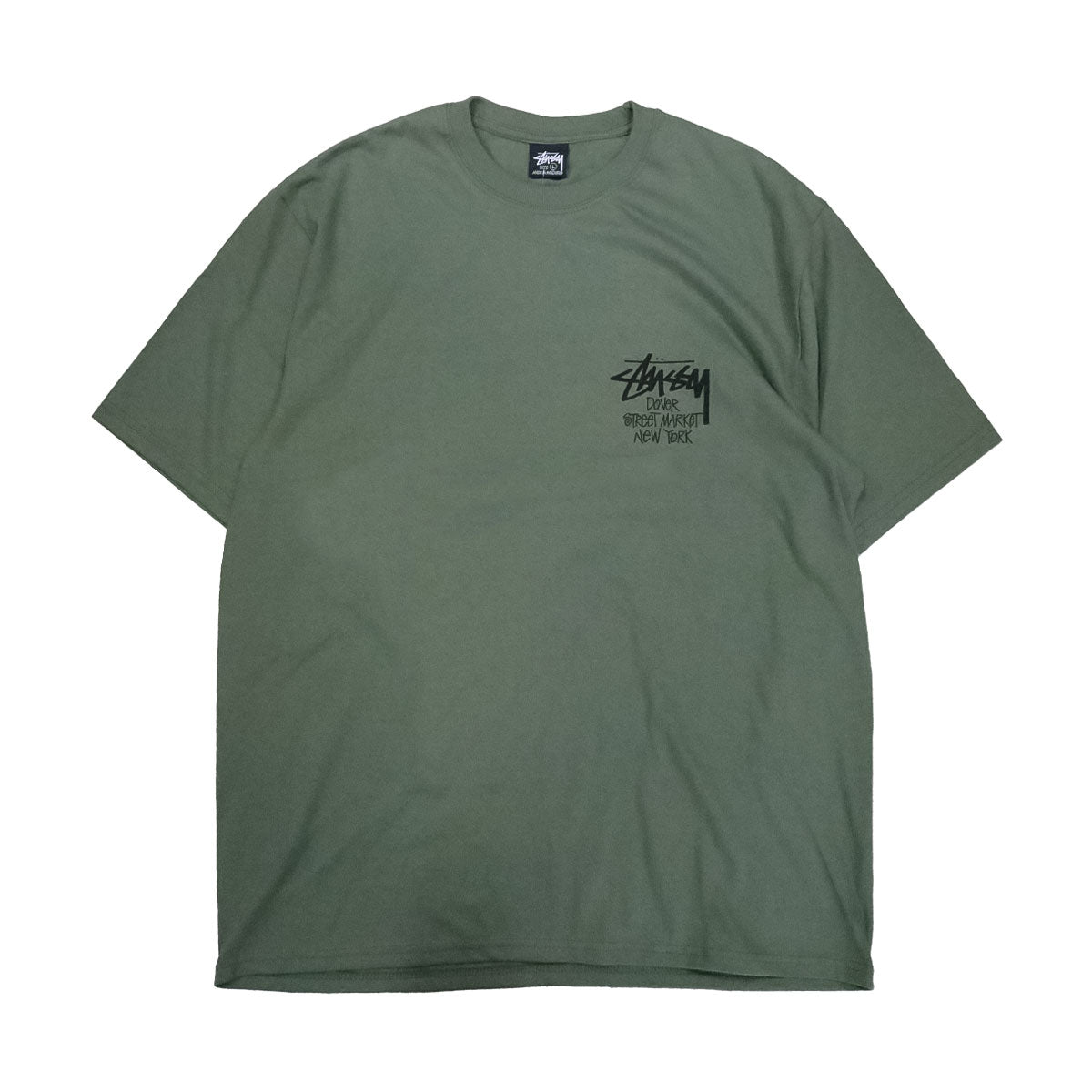 Stussy - STOCK DSM NEW YORK TEE OLIVE 【3903994】