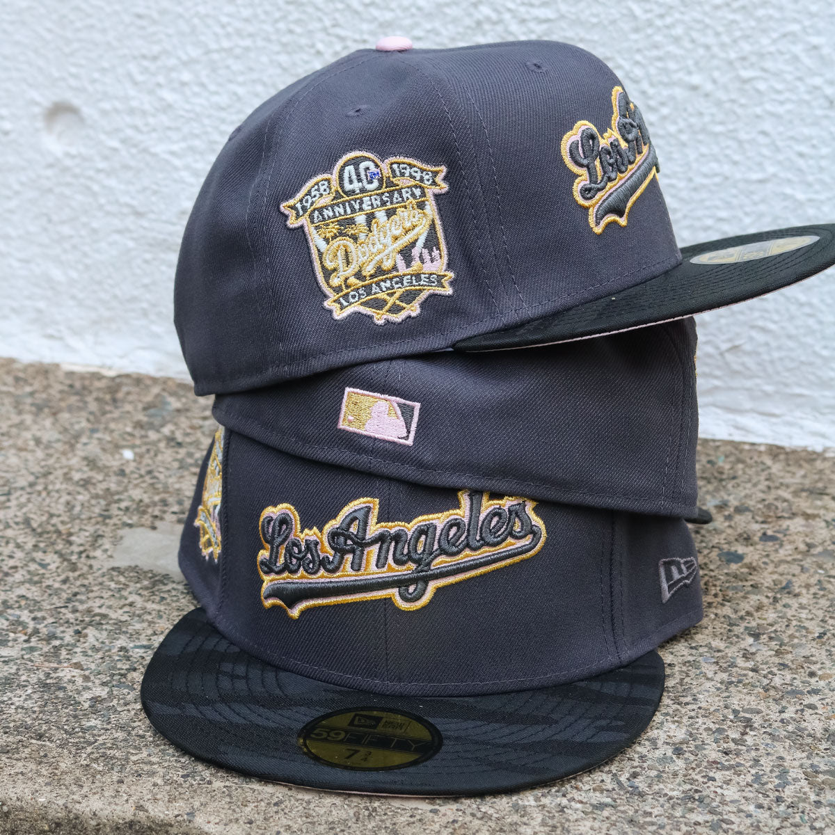 NEW ERA Los Angeles Dodgers - 59FIFTY 40th Anniv. Graphite/Black Camo