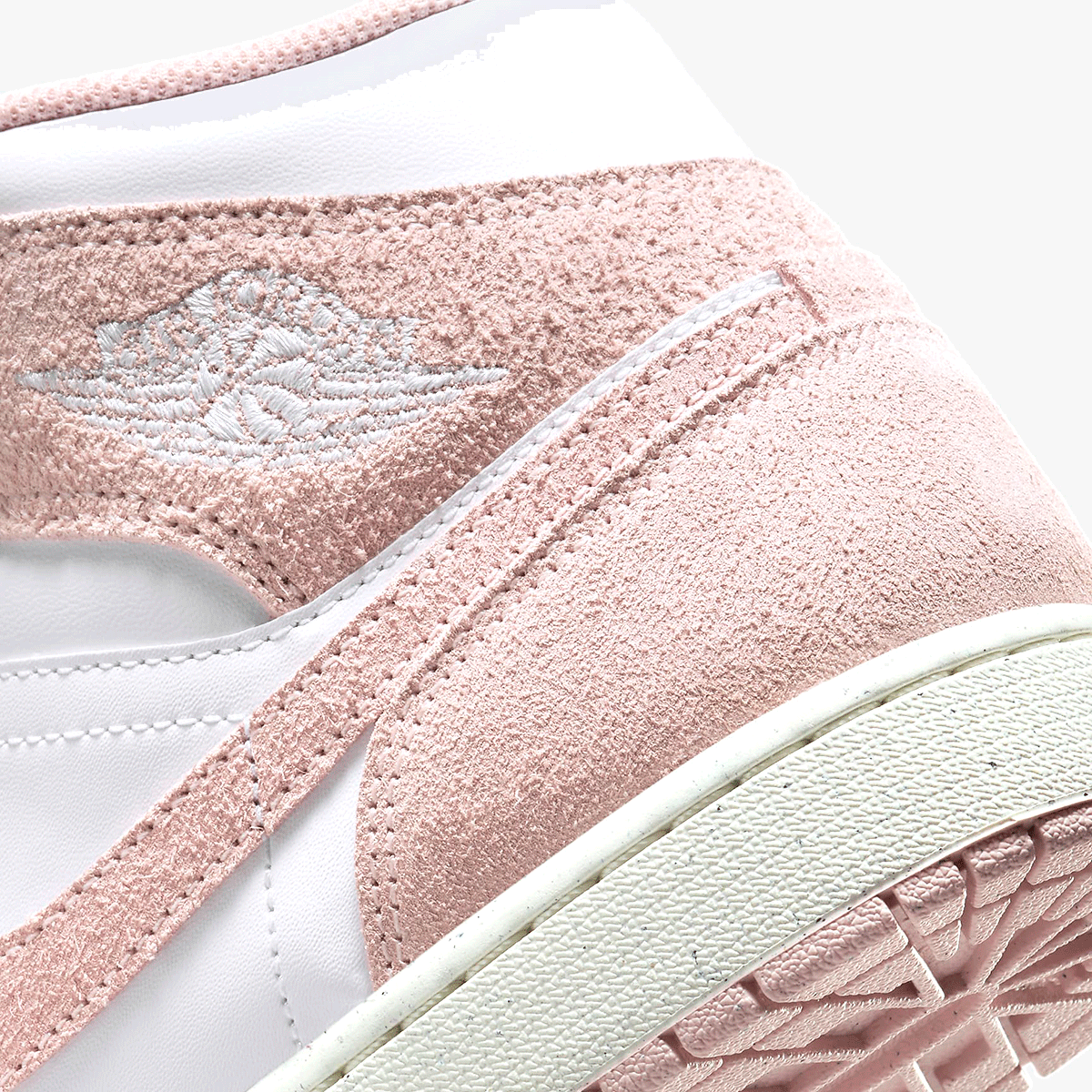 NIKE - MENS AIR JORDAN 1 MID SE WHITE PINK ナイキ エアージョーダン 1 ミッド SE ホワイト ピンク【fn5215-161】