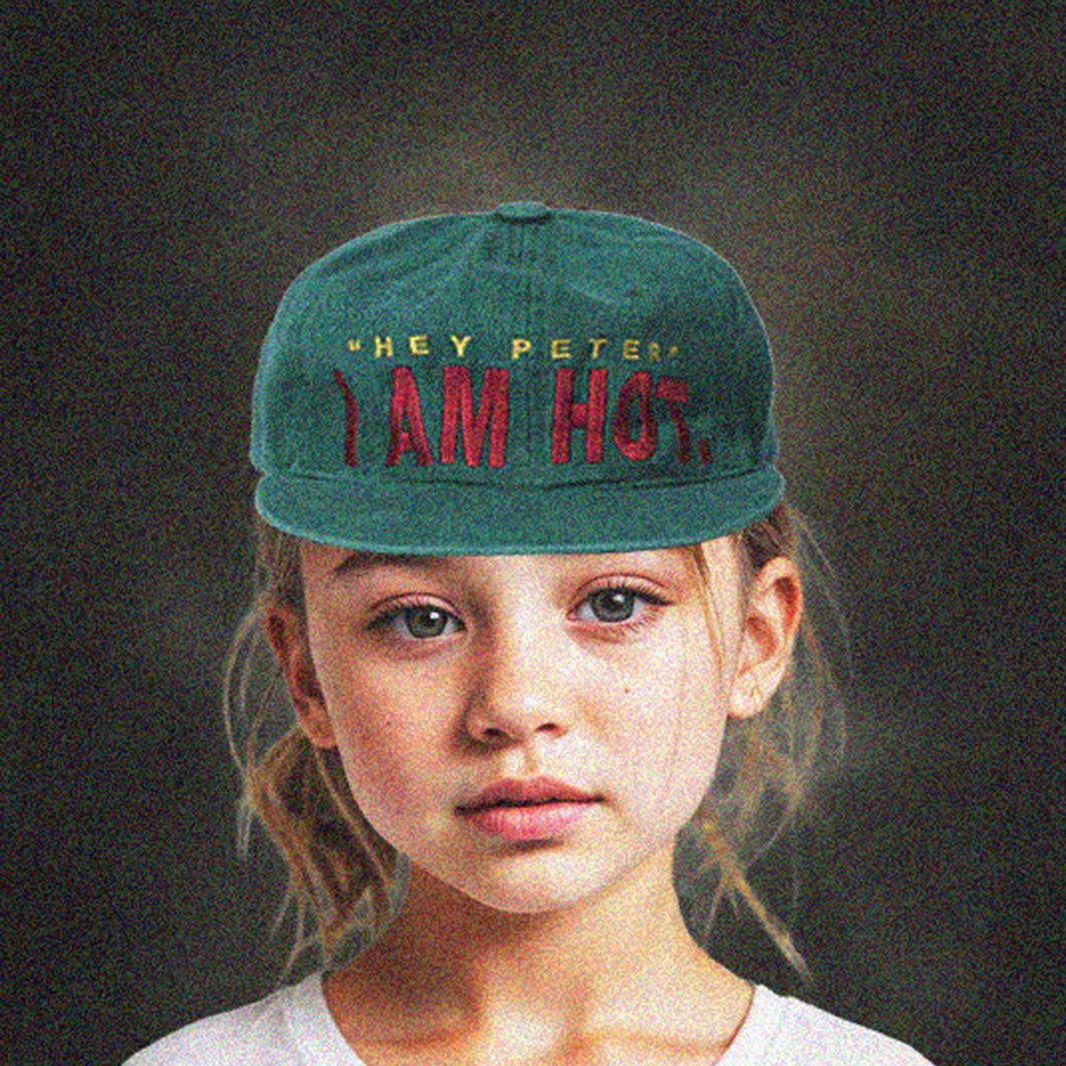 MY NAME IS PETER - 6 PANEL I AM HOT CAP GREEN