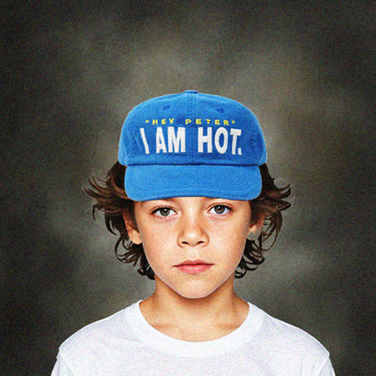 MY NAME IS PETER - 6 PANEL I AM HOT CAP BLUE