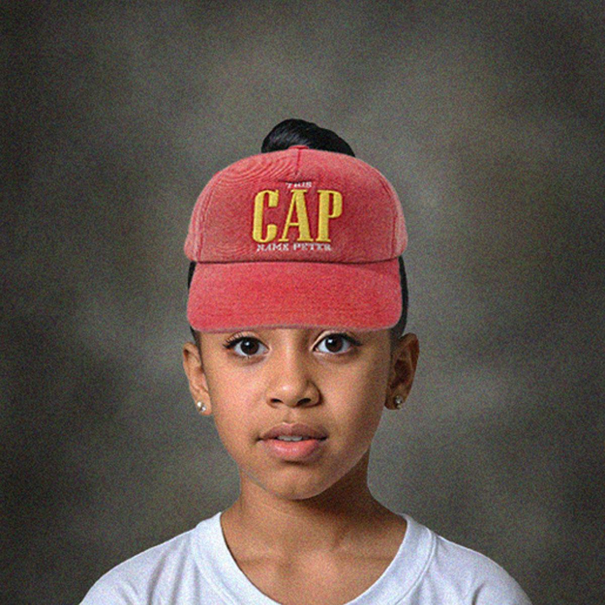 MY NAME IS PETER - 5 PANEL THIS 'CAP' RED