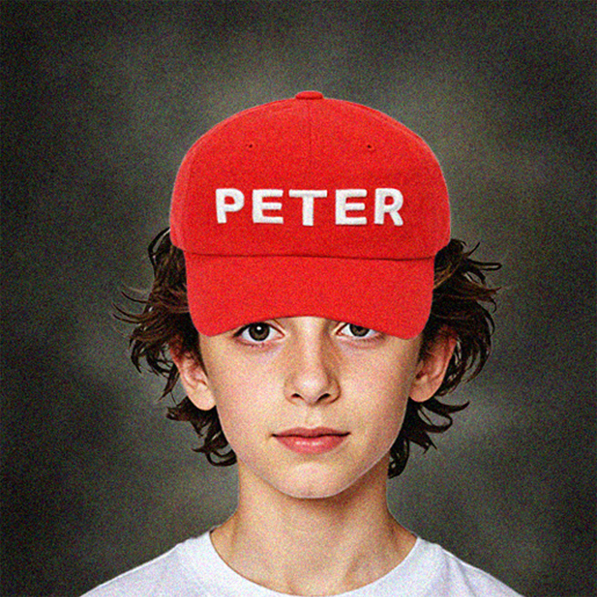 MY NAME IS PETER - PETER BALL CAP RED