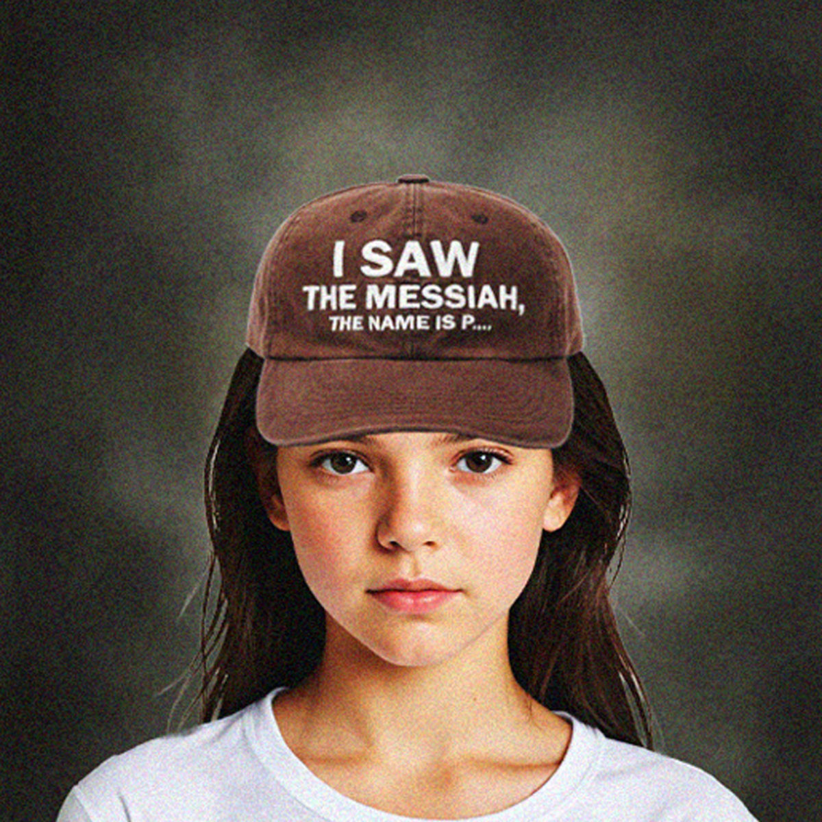 MY NAME IS PETER - 6 PANEL MESSIAH CAP BROWN