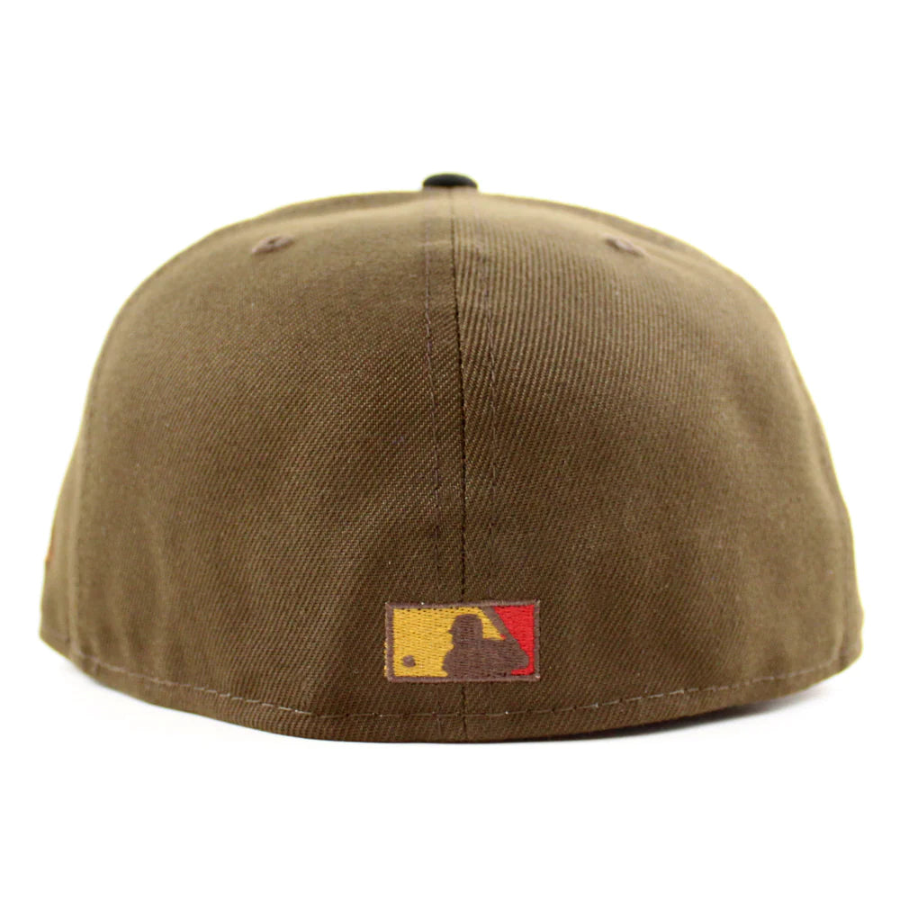 NEW ERA Anaheim Angels - 40TH 59FIFTY WALNUT BLACK RUST ORANGE