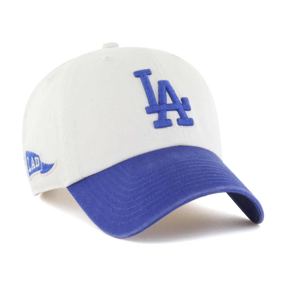 ’47 BRAND - Los Angeles Dodgers GRAND STAND CLEAN UP BONE/ROYAL 【GRDSD12GWS】